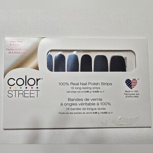 Color Street Black Nail Polish Strips